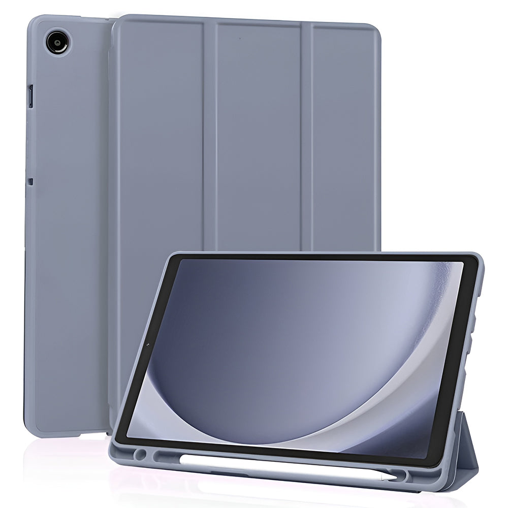 Hülle für Samsung Galaxy Tab A11 / Tab A9, Techsuit, Flex Trifold Neues Modell, Lila