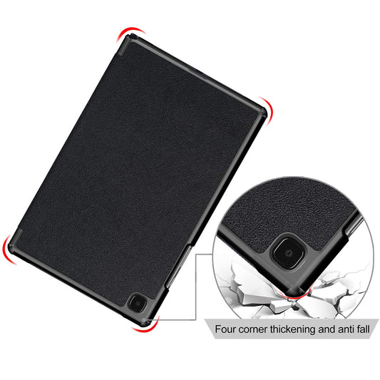 Hülle für Samsung Galaxy Tab A7 10.4 (2020) / Tab A7 10.4 (2022), Techsuit, FoldPro, Schwarz