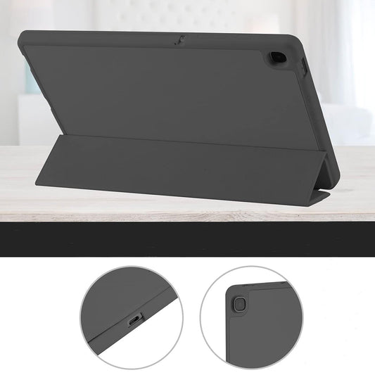 Hülle für Samsung Galaxy Tab A7 Lite, Techsuit, Flex Trifold, Schwarz