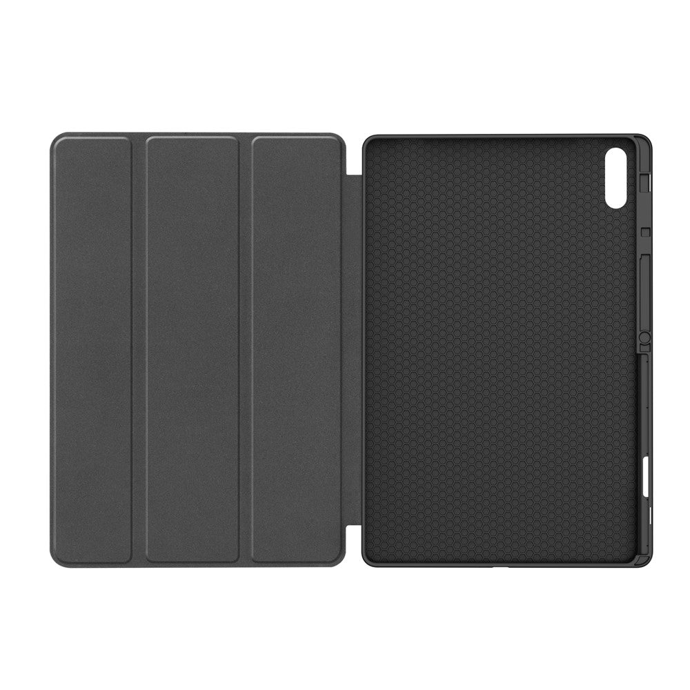 Hülle für Samsung Galaxy Tab S12 Ultra / Tab S11 Ultra, Techsuit, Flex Trifold, Matcha Grün