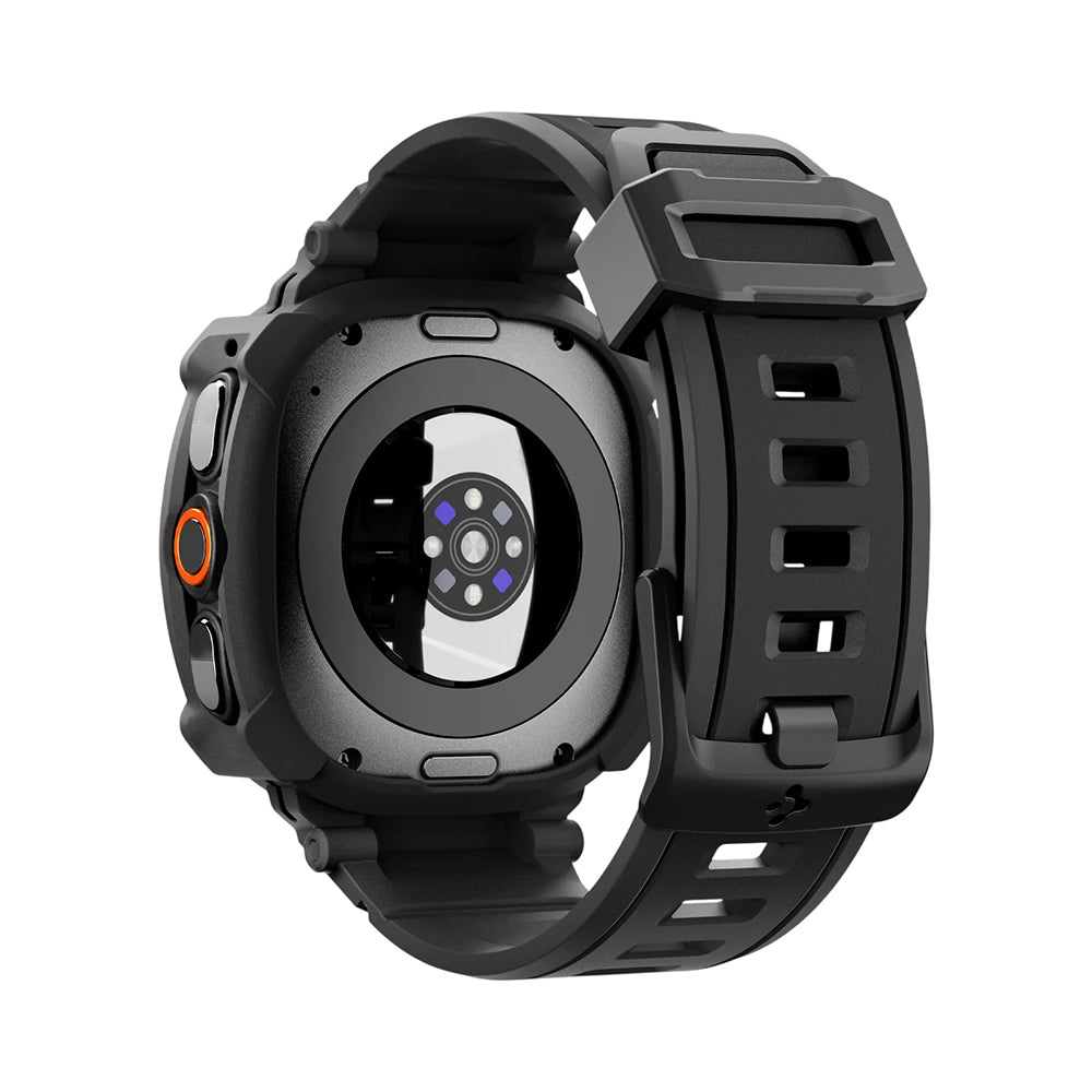 Hülle für Samsung Galaxy Watch Ultra2, Spigen, Rugged Armor Pro, Matt Schwarz ACS11612