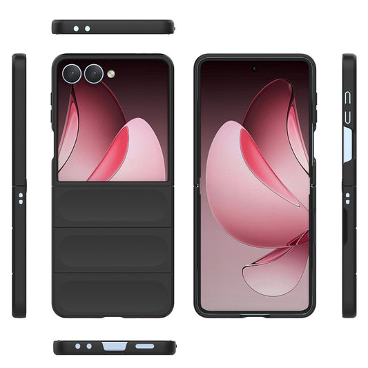Hülle für Samsung Galaxy Z Flip7 F766, Techsuit, Magic Shield, Rot