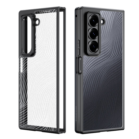 Hülle für Samsung Galaxy Z Fold Special, DUX DUCIS, Aimo, Schwarz