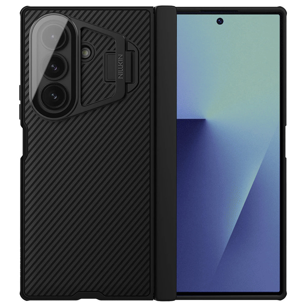 Case for Samsung Galaxy Z Fold7 F966, Nillkin, CamShield Prop with Transparent Lens Cover, Black