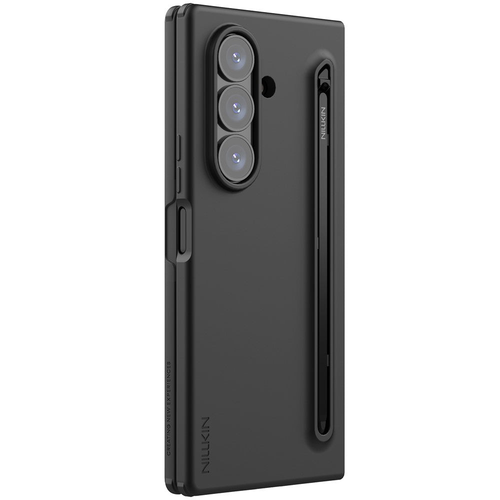 Hülle für Samsung Galaxy Z Fold7 F966, Nillkin, Flex Pure mit S-Pen-Halter, Schwarz