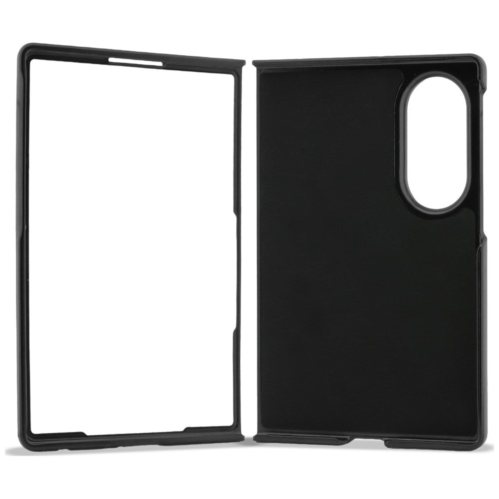 Case for Samsung Galaxy Z Fold8 F971, Karl Lagerfeld, Saffiano Karl & Choupette Metal Pin, Black