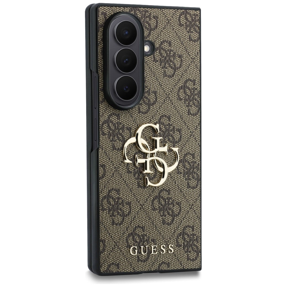 Case for Samsung Galaxy Z Fold8 Ultra F976, Guess, 4G Big Logo, Brown