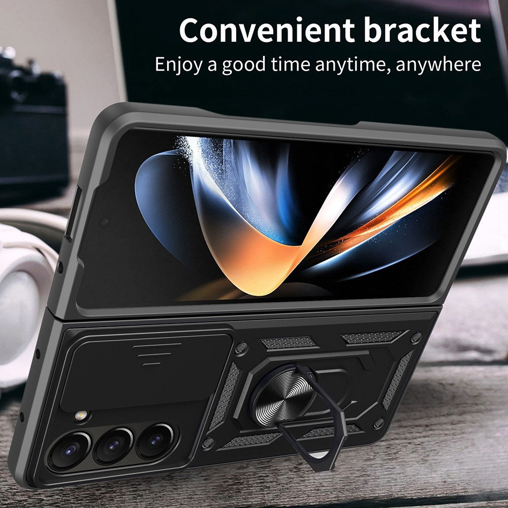 Case for Samsung Galaxy Z Fold8 Ultra F976 / Z Fold7 F966, Techsuit, CamShield, Green