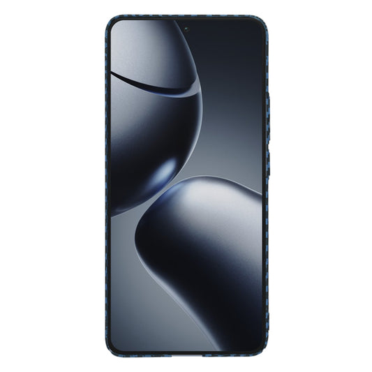Hülle für Xiaomi 14T Pro, Techsuit, Carbonite FiberShell, Türkis