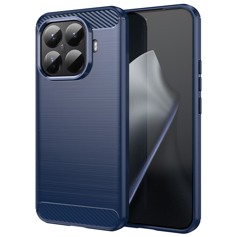 Hülle für Xiaomi 15T Pro, Techsuit, Carbon, Blau