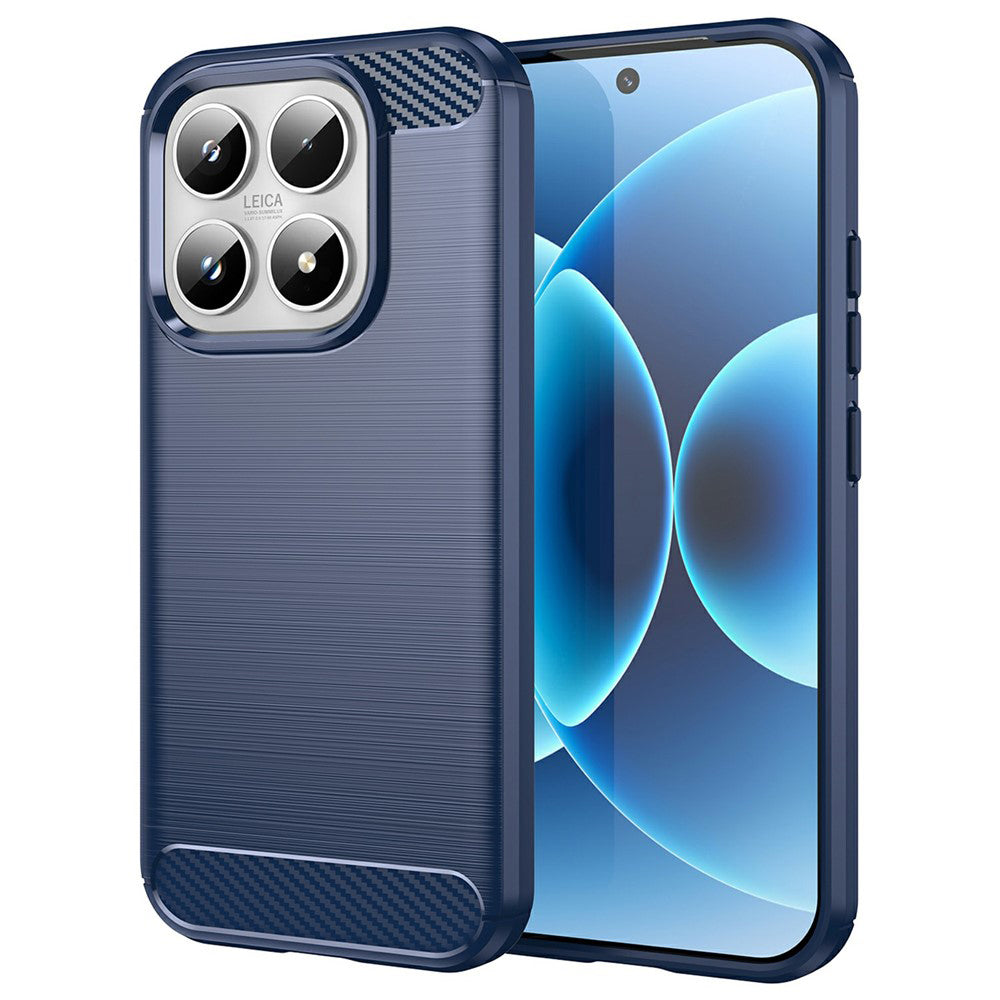 Case for Xiaomi 17, Techsuit, Carbon, Blue