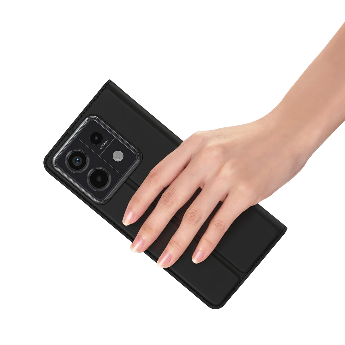 Tasche für Xiaomi Poco X6 / Note 13 Pro 5G, DUX DUCIS, Skin Pro, Schwarz