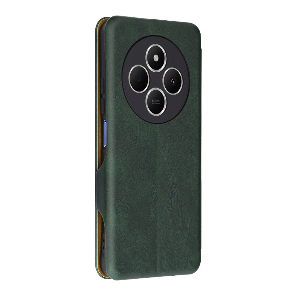 Hülle für Xiaomi Poco C75 / Redmi 14C, Techsuit, Safe Wallet Plus, Grün