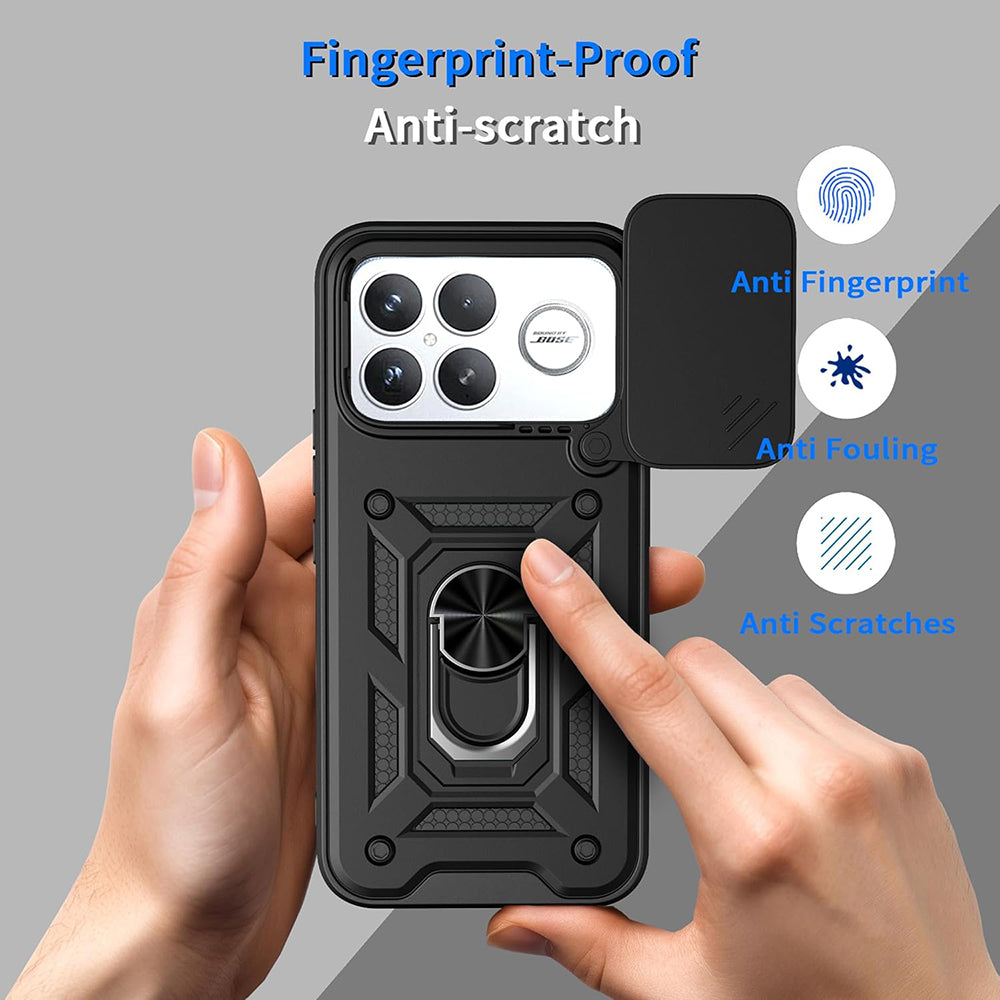 Case for Xiaomi Poco F8 Ultra, Techsuit, CamShield, Black
