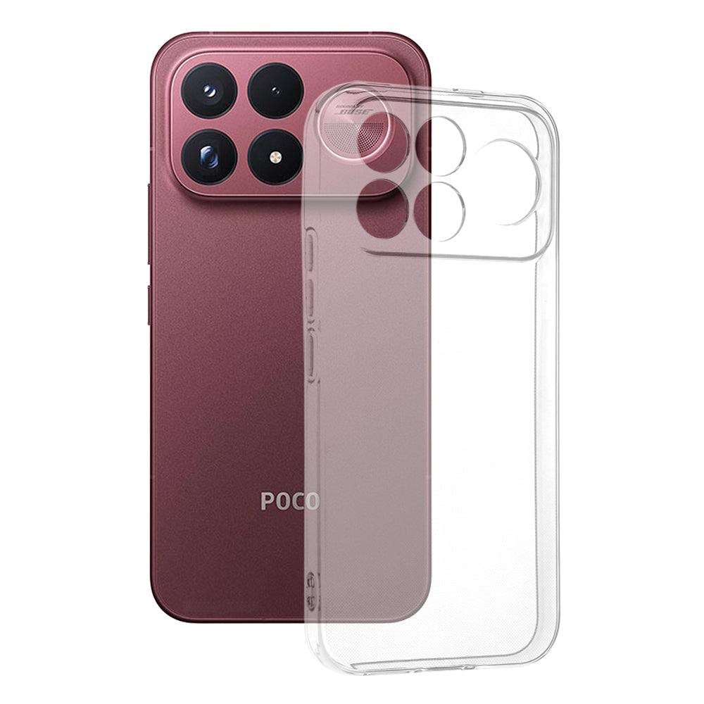 Case for Xiaomi Poco F9 Ultra, Techsuit, Clear, Transparent