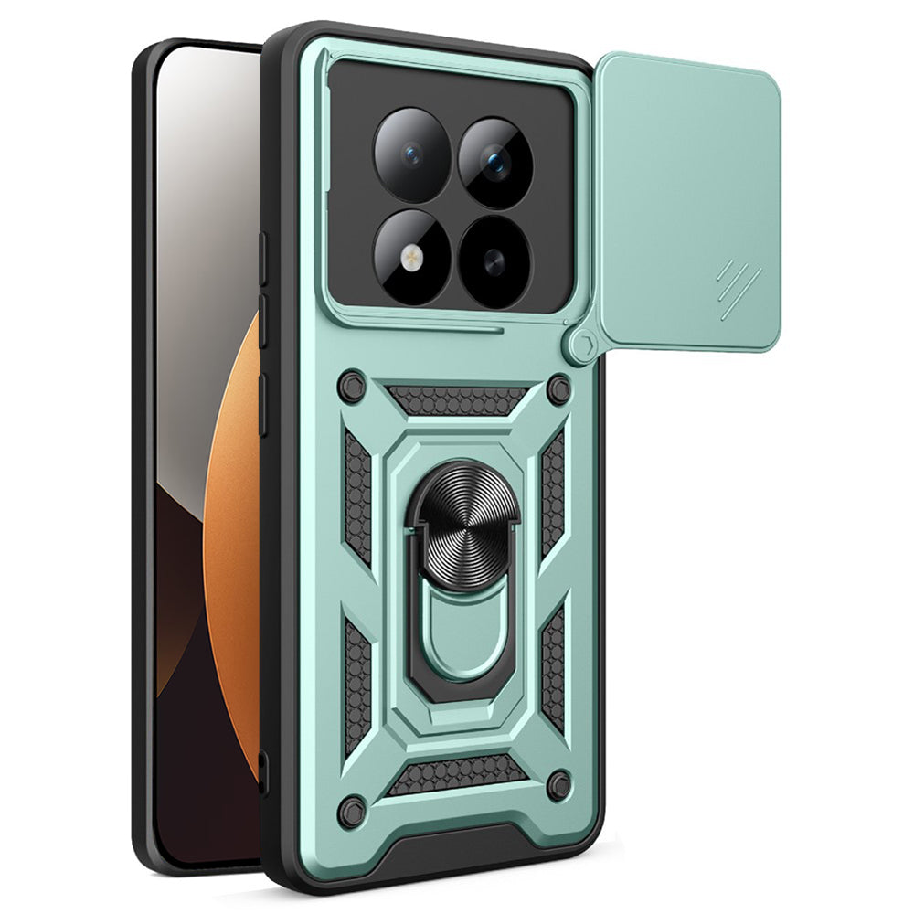 Case for Xiaomi Poco M8 Pro / Redmi Note 15 Pro+ 5G, Techsuit, CamShield, Green