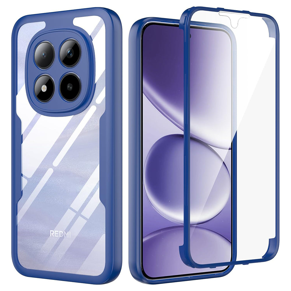 Hülle für Xiaomi Poco M8 Pro / Redmi Note 15 Pro+ 5G, Techsuit, ColorVerse 360, Blau