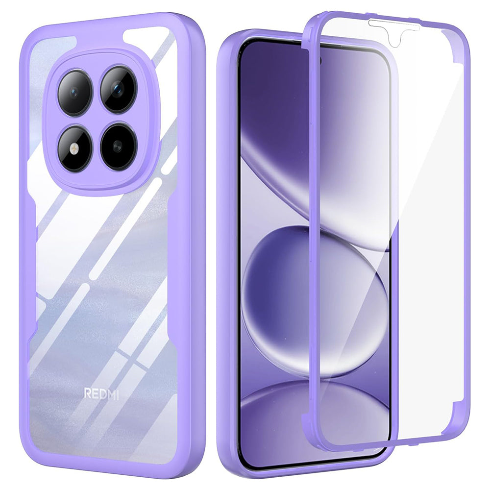 Hülle für Xiaomi Poco M8 Pro / Redmi Note 15 Pro+ 5G, Techsuit, ColorVerse 360, Lila