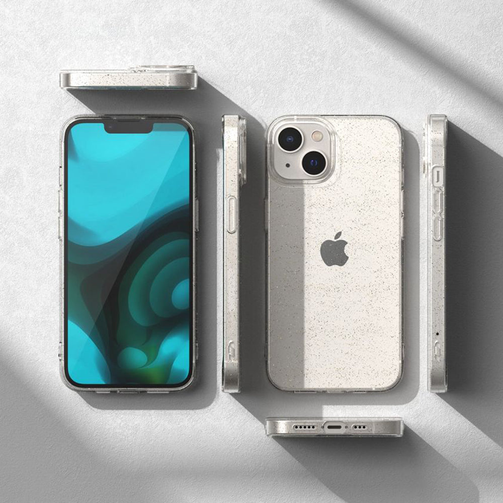 Hülle für Xiaomi Poco M8 Pro / Redmi Note 15 Pro+ 5G, Techsuit, SparkleSkin, Transparent