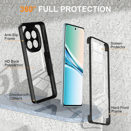 Hülle für Xiaomi Poco M8 / Redmi Note 15 5G, Techsuit, ColorVerse 360, Schwarz