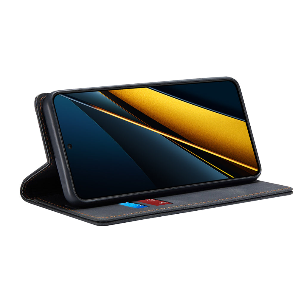Hülle für Xiaomi Poco X6 Pro, Techsuit, Confy, Schwarz