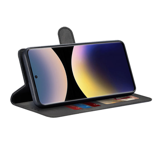 Hülle für Xiaomi Poco X7 / Note 14 Pro 5G, Techsuit, Diary Book, Schwarz