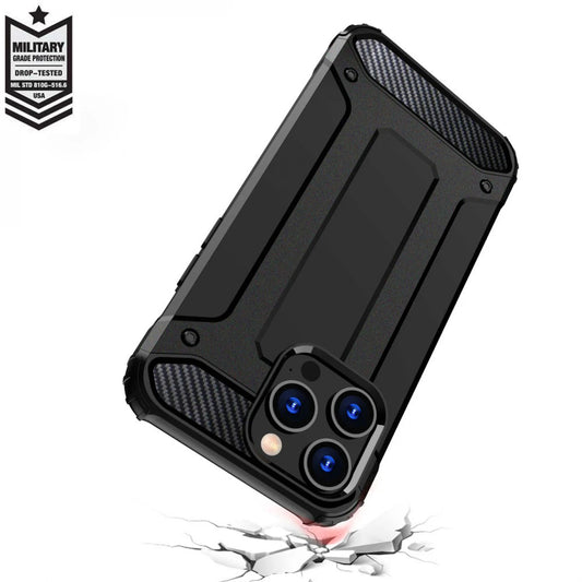 Case for Xiaomi Poco X7 / Note 14 Pro 5G, Techsuit, Hybrid Armor, Black