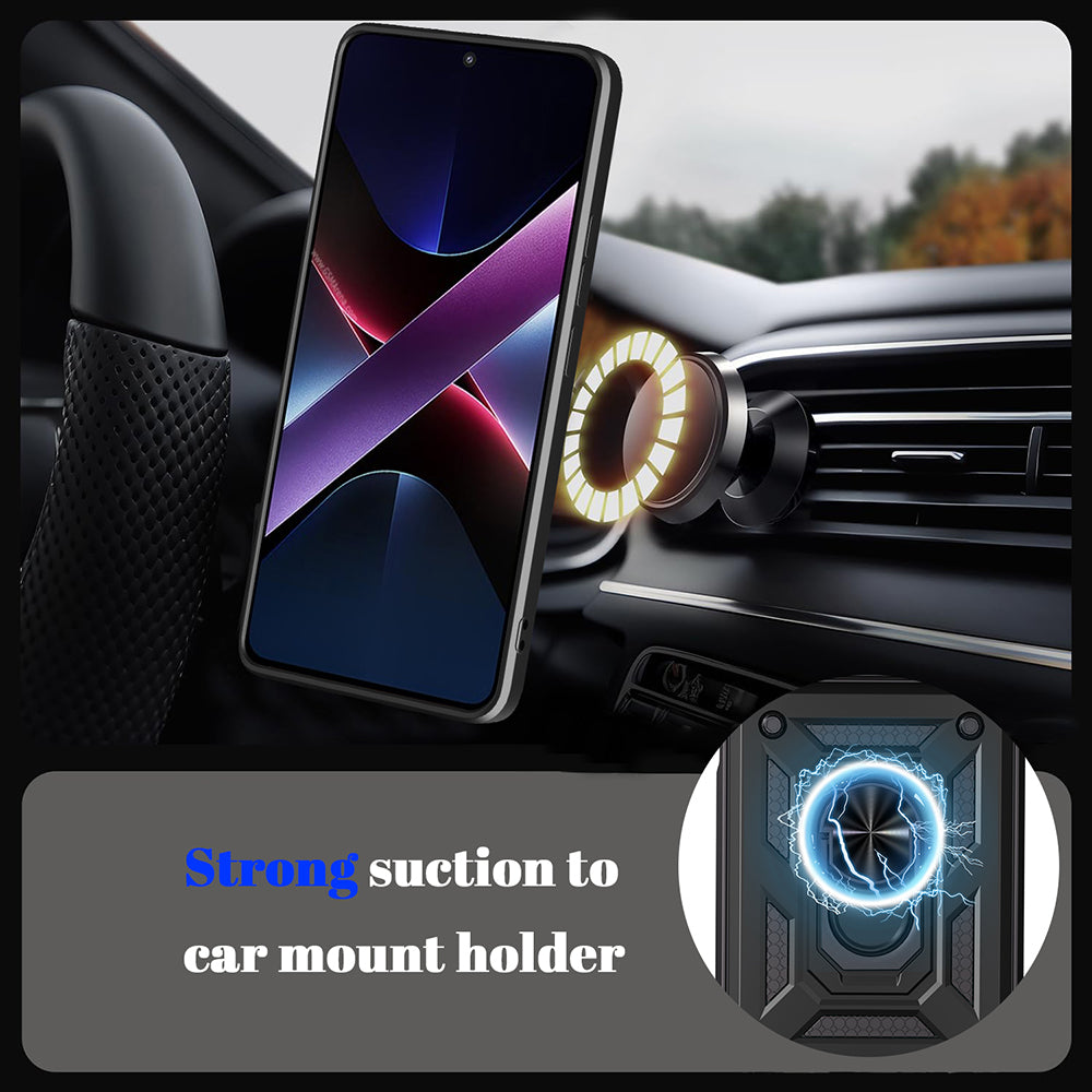 Hülle für Xiaomi Poco X8 Pro Max, Techsuit, CamShield, Grün