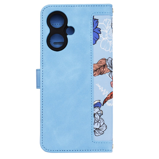 Hülle für Xiaomi Redmi 13C 5G, Techsuit, FlipCraft, Blau