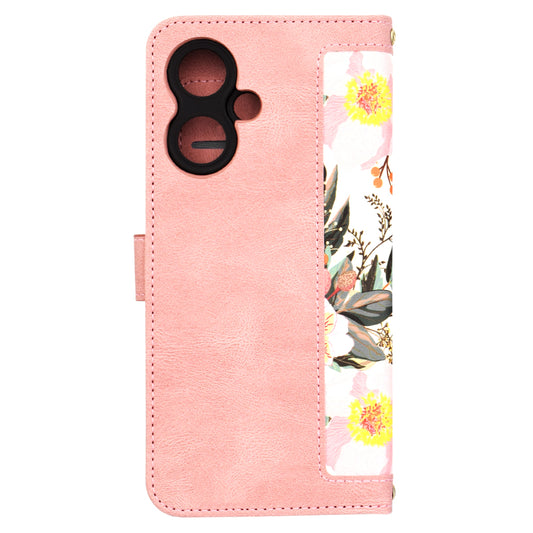 Hülle für Xiaomi Redmi 13C 5G, Techsuit, FlipCraft, Rosa