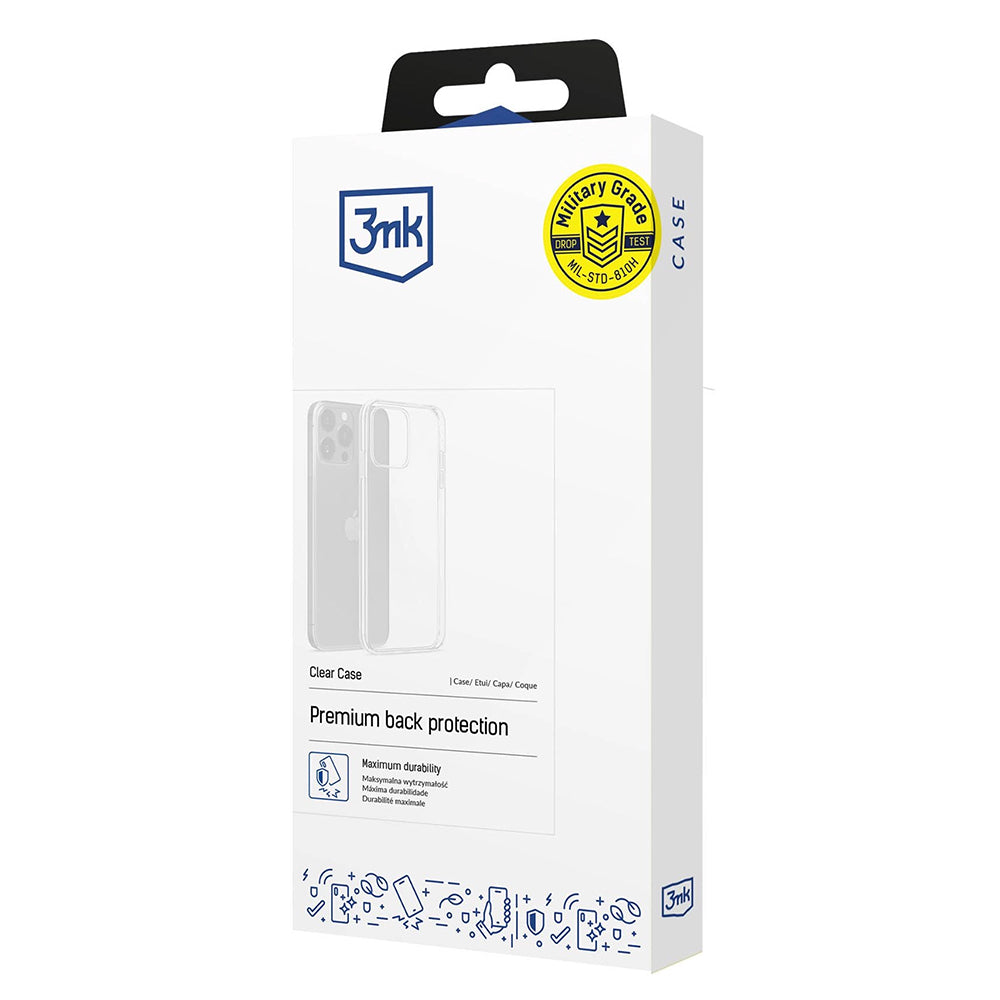 Case for Xiaomi Redmi 17C 5G, 3MK, Clear, Transparent