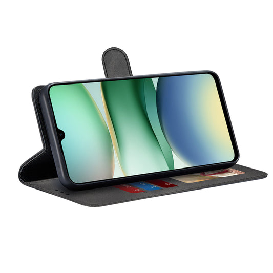 Hülle für Xiaomi Redmi A5 4G (Standard), Techsuit, Diary Book, Schwarz