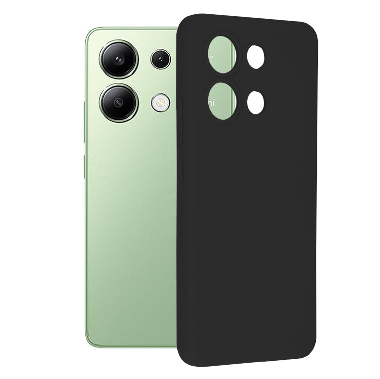 Hülle für Xiaomi Redmi Note 13 4G, Techsuit, Soft Edge, Schwarz