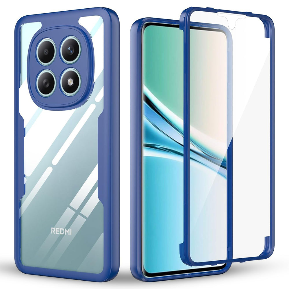 Hülle für Xiaomi Redmi Note 15 4G, Techsuit, ColorVerse 360, Blau