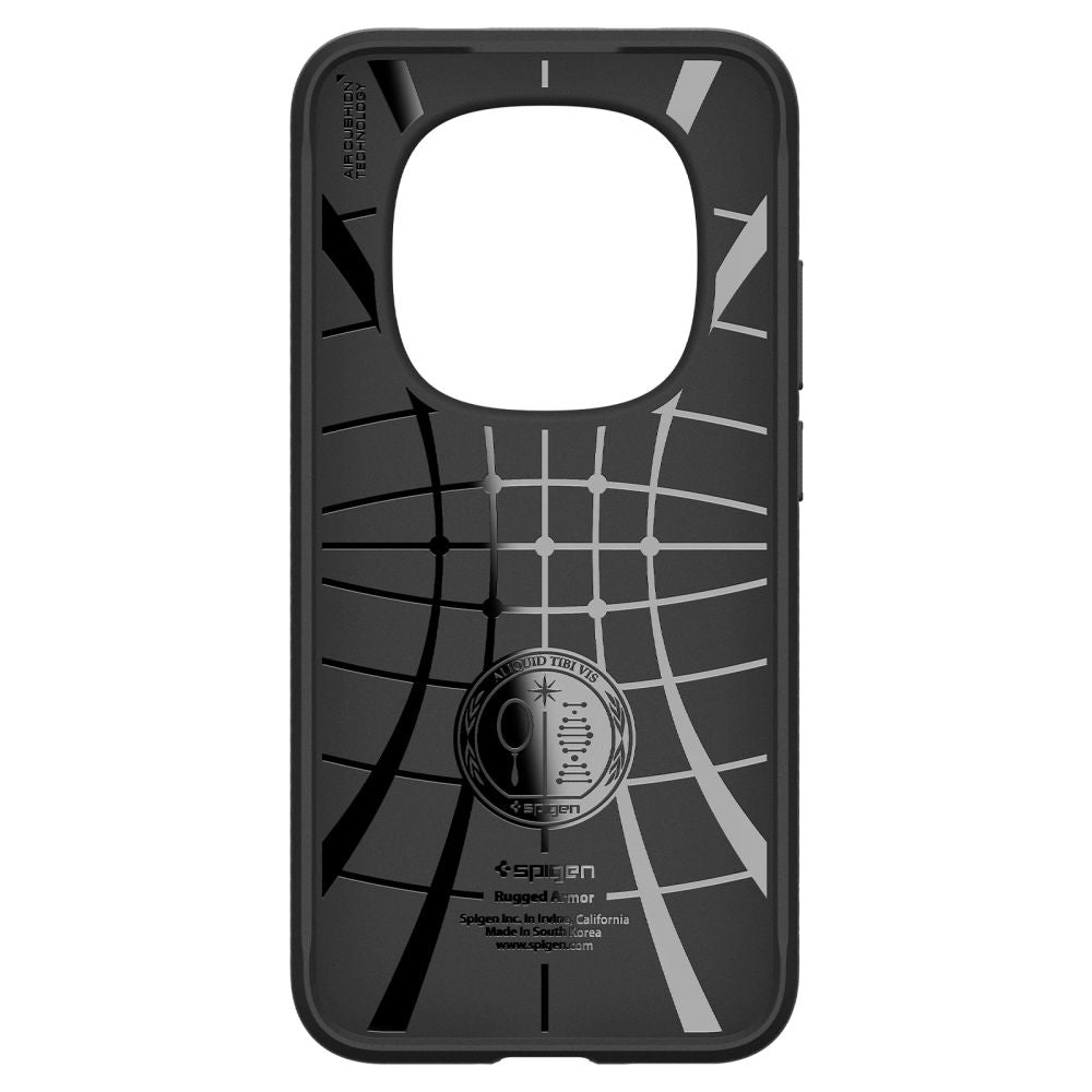 Hülle für Xiaomi Redmi Note 15 Pro 5G, Spigen, Rugged Armor, Mattschwarz ACS10460