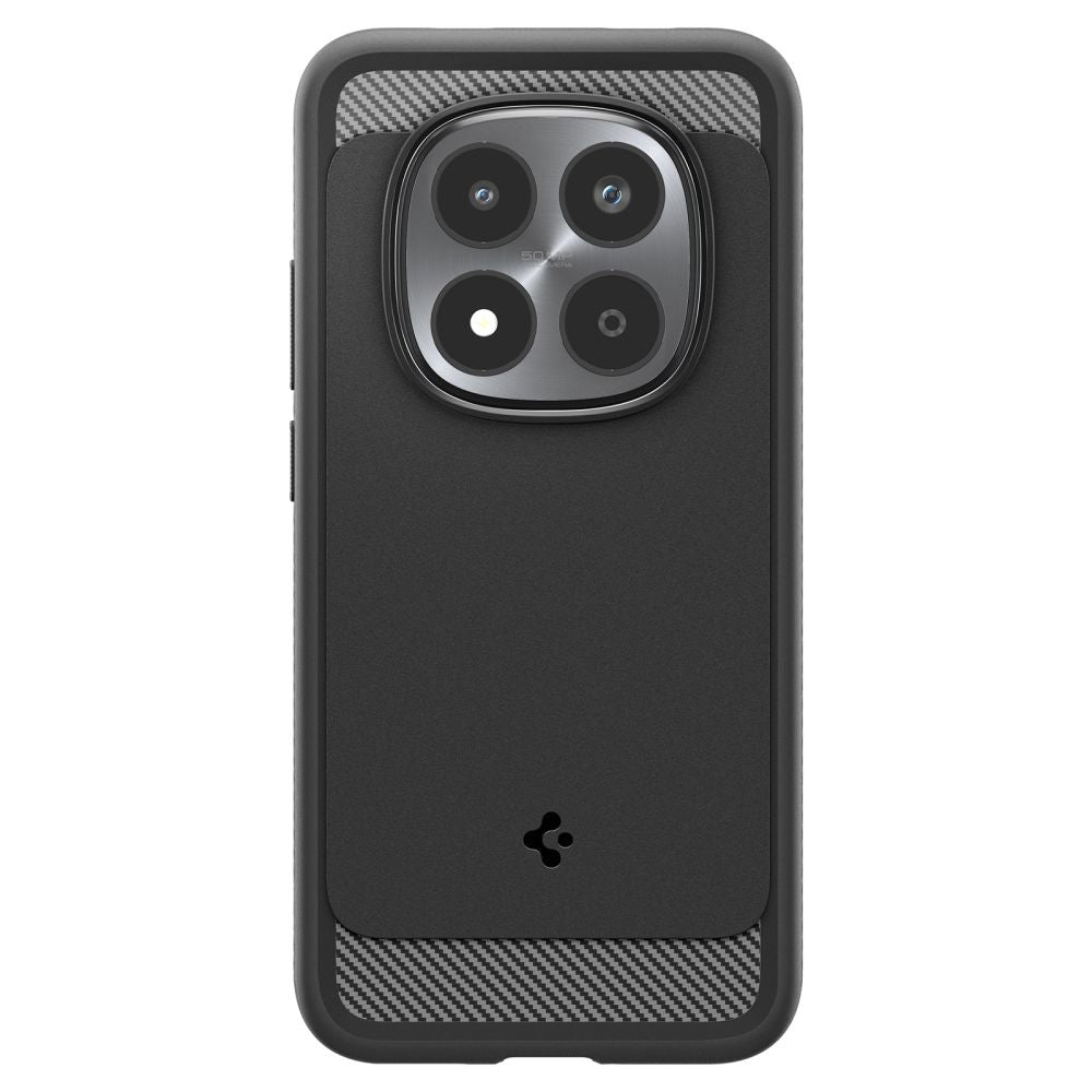 Hülle für Xiaomi Redmi Note 15 Pro 5G, Spigen, Rugged Armor, Mattschwarz ACS10460