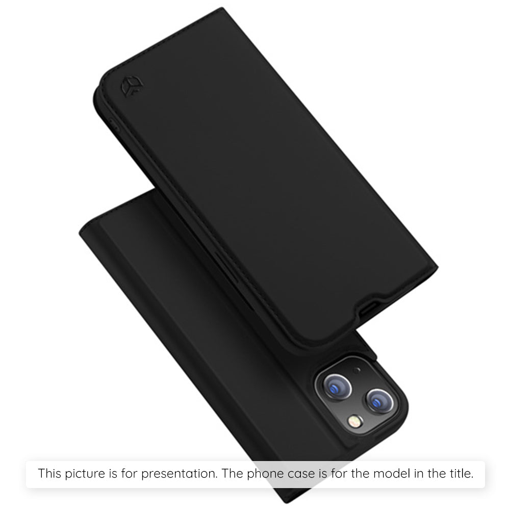 Hülle für Xiaomi Redmi Note 15 Pro 5G, Techsuit, Magskin Book, Schwarz