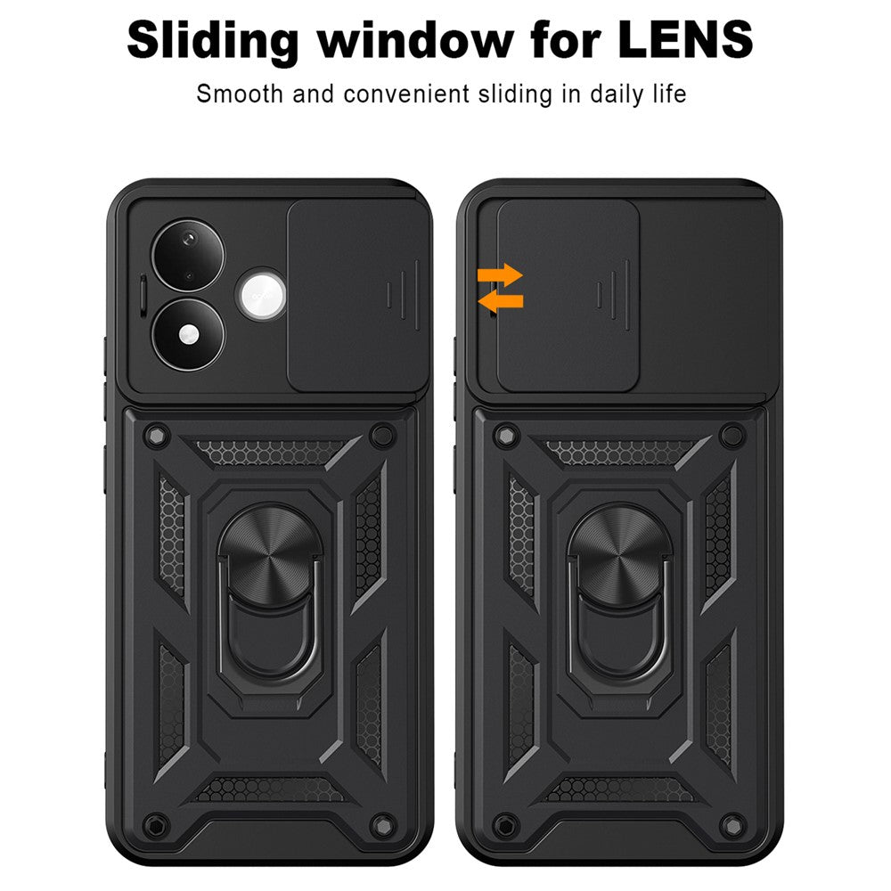 Case for Xiaomi Redmi Note 17 Pro Max, Techsuit, CamShield, Black