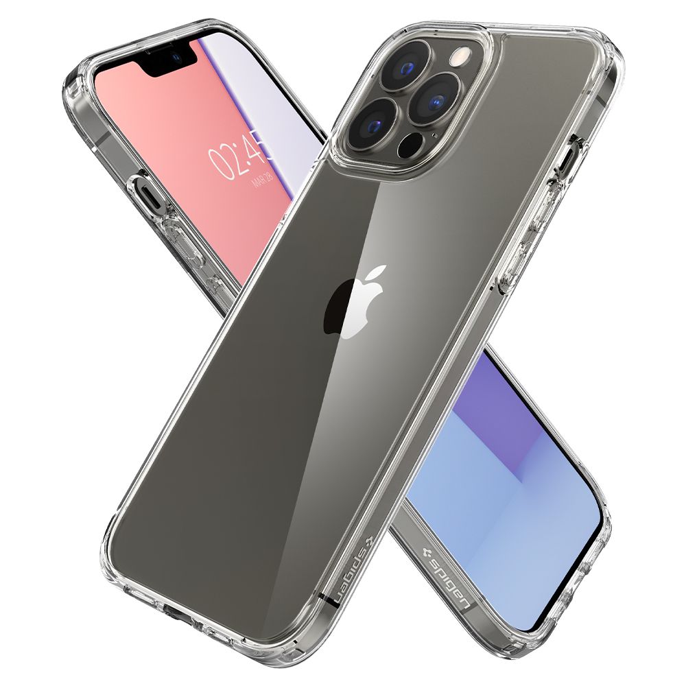 Hülle für Apple iPhone 13 Pro Max, Spigen, Ultra Hybrid, Transparent SPN1759CL
