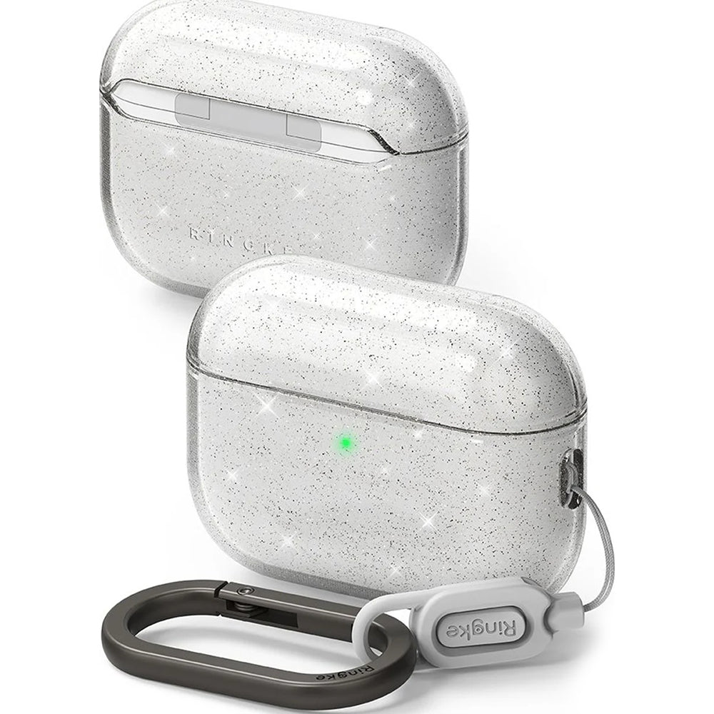Ringke Air Glitter Hülle für Apple AirPods Pro 3, Transparent