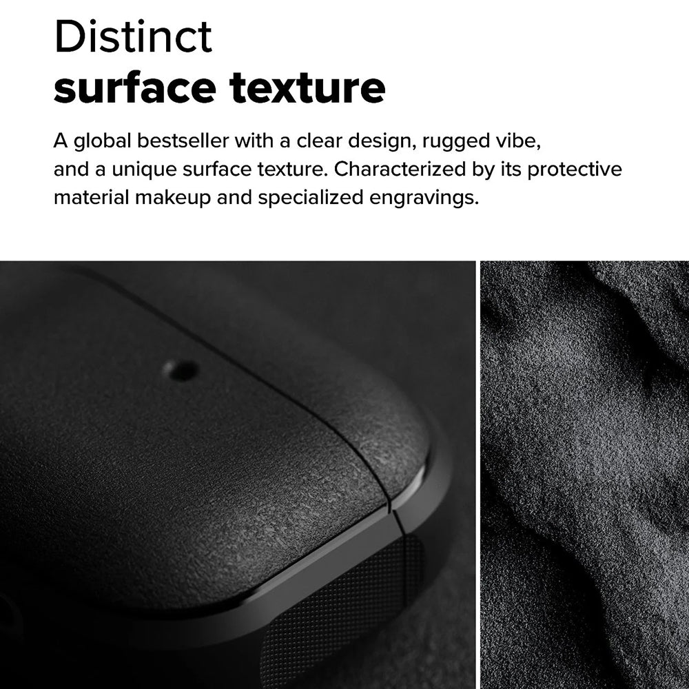 Ringke Onyx Magnetic Hülle für Apple AirPods 4, Grau