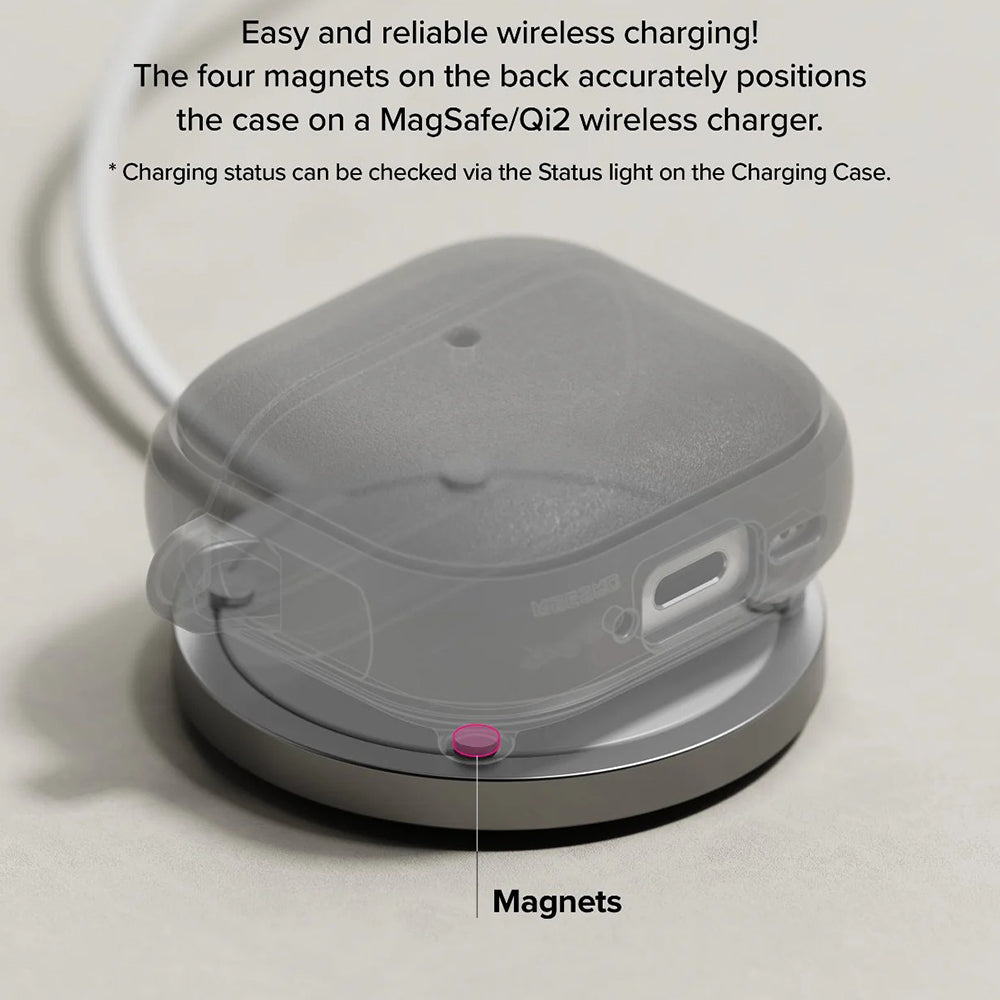 Ringke Onyx Magnetic Hülle für Apple AirPods 4, Grau