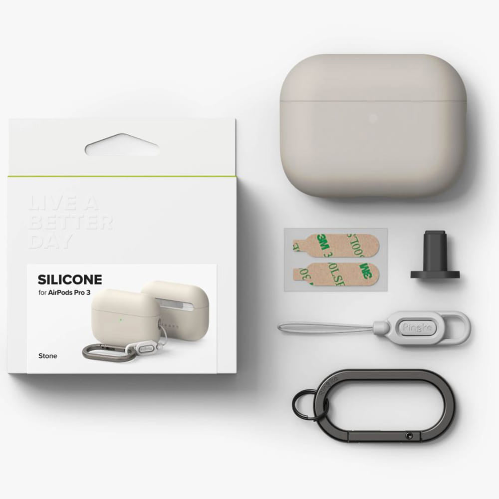 Ringke Hülle für Apple AirPods Pro 3, Creme