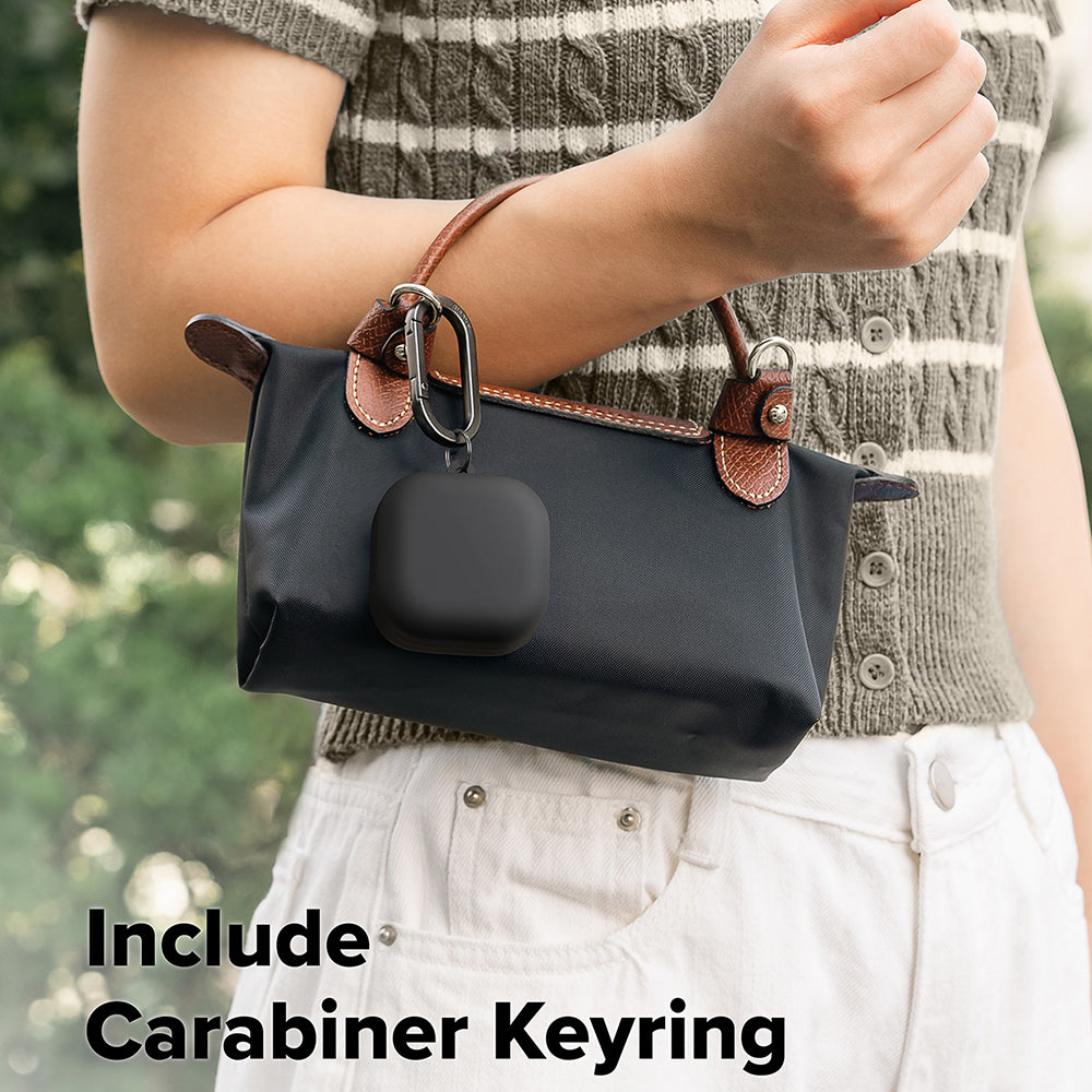 Ringke Hülle für Samsung Galaxy Buds4 / Buds4 Pro, Schwarz