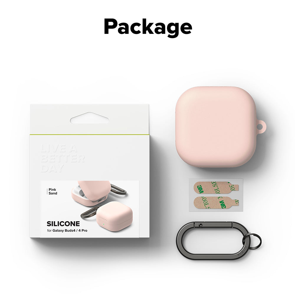 Ringke Hülle für Samsung Galaxy Buds4 / Buds4 Pro, Rosa