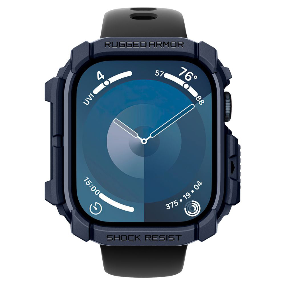 Spigen Rugged Armor Hülle für Apple Watch Series 10 / 11 46mm, Marineblau ACS08599