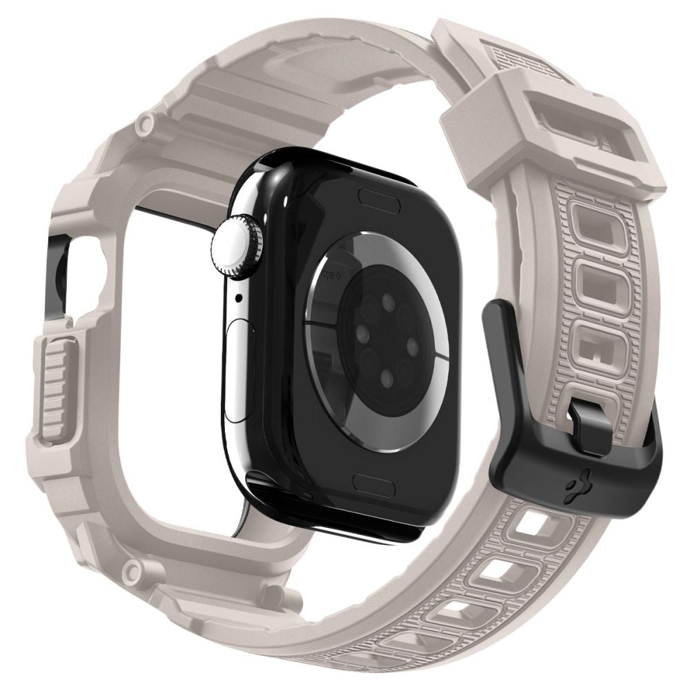 Spigen Rugged Armor Pro V2 Hülle für Apple Watch Series 10 / 11 42mm, Beige