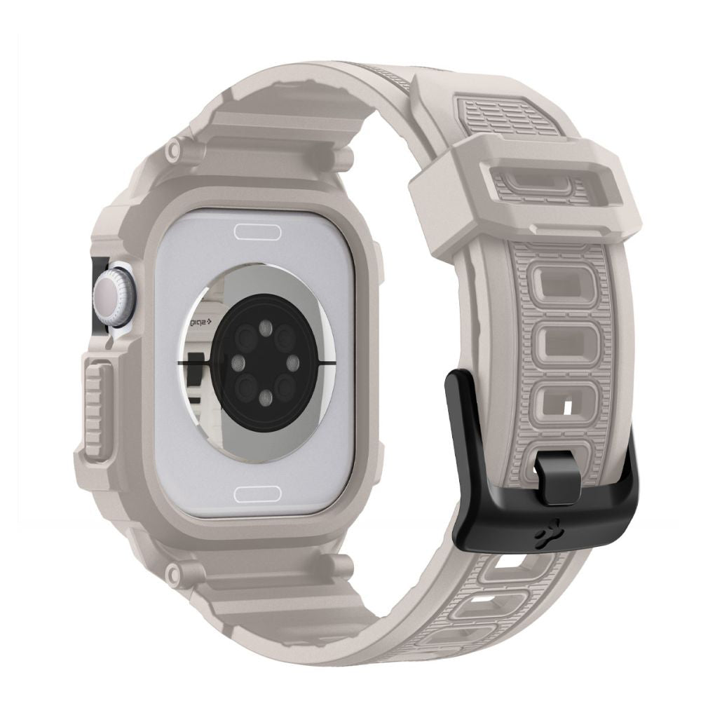 Spigen Rugged Armor Pro V2 Hülle für Apple Watch Series 10 / 11 42mm, Beige