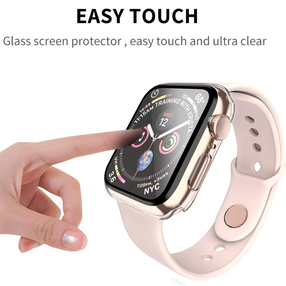 Techsuit Defense360 Pro Hülle für Apple Watch 42mm Series, Transparent