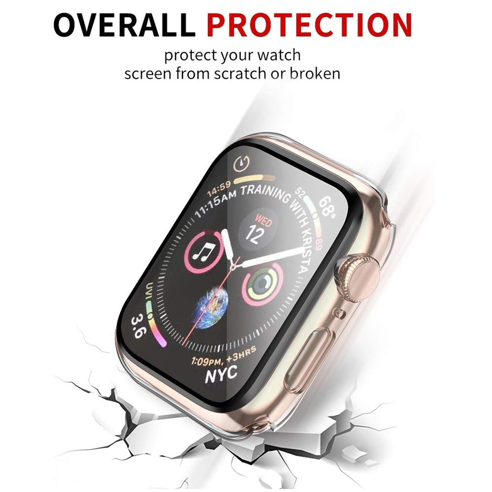 Techsuit Defense360 Pro Hülle für Apple Watch 42mm Series, Transparent
